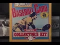 Rare 1991 Donruss Grand Slam Collector s Kit Break