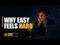 Why Easy Tasks Feel Impossible With AD but Hard Tasks Don t
