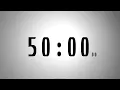 50 minutes COUNTDOWN TIMER with voice announcement every minute