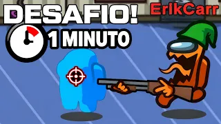 DESAFIO: SE ESCONDA em 1 MINUTO APENAS no MECCHA CHAMELEON AMONG US MOD!