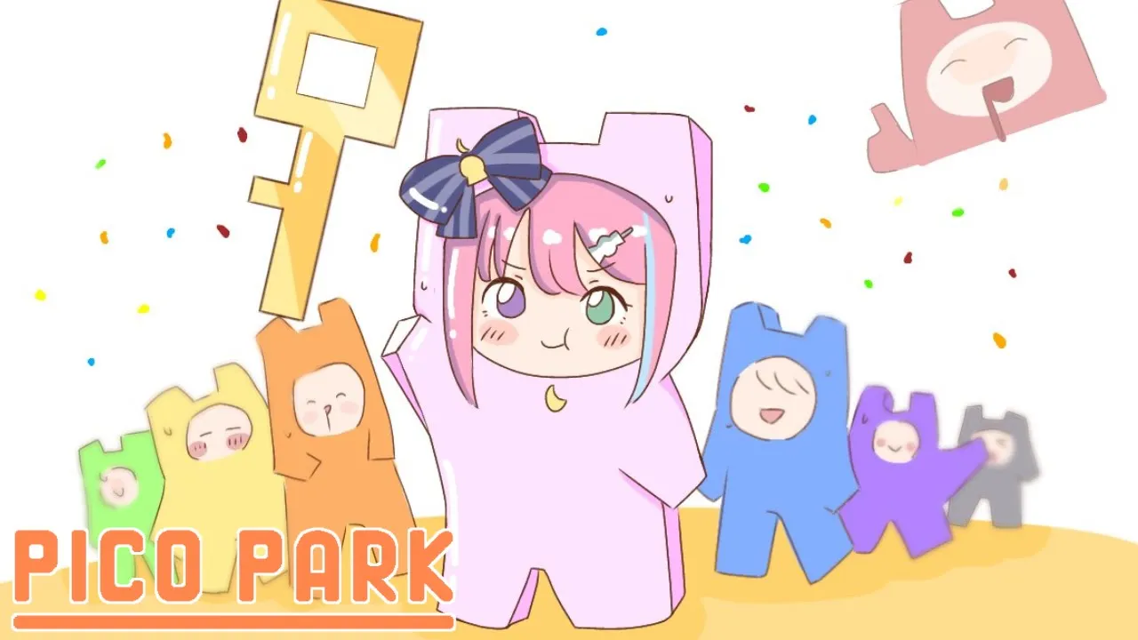 【 PICO PARK 】姫と一緒に遊ぼっ？💗【#姫森ルーナ/ホロライブ】