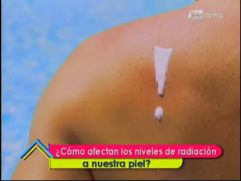 ¿Cómo afectan los niveles de radiación a nuestra piel?