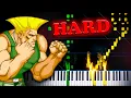 Download Lagu Guile's Theme (from Street Fighter II) - Piano Tutorial