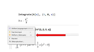 Wolfram for Calculus Class - Integration Functions and Derivatives