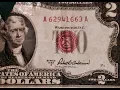 Red Seal Two Dollar Bills - 1953 Series A