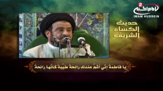 حديث الكساء العتبة الحسينية المقدسة مع سماحة السيد محمد باقر الفالي 