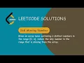 Find the missing number in an array Leetcode problem solution in java