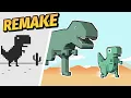 I made The Dino Game with BOSSES and 3D