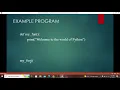 Python Functions Part-1 English