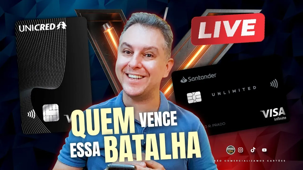 ????VISA INFINITE SANTANDER UNLIMITED X VISA INFINITE UNICRED | QUAL DESTES DOIS CARTÕES É O MELHOR ?