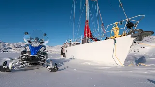 Our Boat Is 100% Frozen In, So Now We Ride THIS