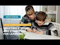 Virtual School Tips for Parents Creating Structure