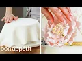 Download Lagu How a Sugar Artist Crafts a 5-Tier Wedding Cake | Handcrafted | Bon Appétit