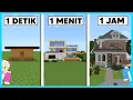 Download Lagu MIPAN \u0026 ZUZUZU Buat Rumah 1 Detik Vs 1 Menit Vs 1 Jam! CHALLANGE TERSERU! Di Minecraft
