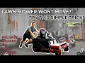 My Mower wont Move - How to Release Brakes on your TORO Timecutter