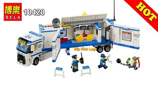 Đồ Chơi Xếp hình Lego Ninjago 10420 / 394PCS - Lắp Ráp Lego Ninjago Biệt Đồi Cảnh Sát