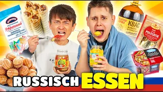 Wir ESSEN russischen SUPERMARKT leer! 🇷🇺🤯 mit Evanjo