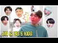 Download Lagu BTS Jin And His 6 Annoying Little Children