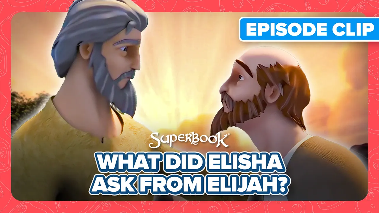 Elijah Was Taken up to Heaven | Superbook - Elisha and the Syrians English Clip