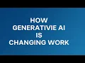 Download Lagu How Generative AI Is Changing the Way We Work
