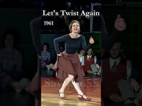 Chubby Checker - Let's Twist Again (Intro) [Americana] 4K Remastered 1 #Savik6655 #shorts #short