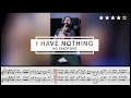 Download Lagu I HAVE NOTHING (Whitney Houston) no Saxofone | Prof. Harrison Peclat