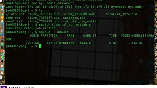 Slurm job scheduler