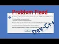 Dev c error notice FIxed A Quick of solution