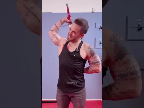 Never Pull A Sword From Your Back… Here’s Why 😳 #shorts