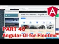 Part 40 - Build an Angular UI for FleetMS v2