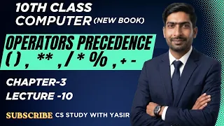 Operator Precedence in Python How to Solve Operators in an Expression 10th Class Ch 3 Le