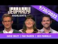 A Challenger Emerges Daily Highlights JEOPARDY