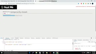 HTML Button Disabled Bypassed Root-Me org challenge solution