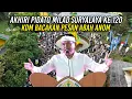 Download Lagu KDM AKHIRI PIDATO MILAD SURYALAYA KE 120 DENGAN MEMBACAKAN PESAN ABAH ANOM