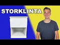 STORKLINTA Bedside Table IKEA Tutorial