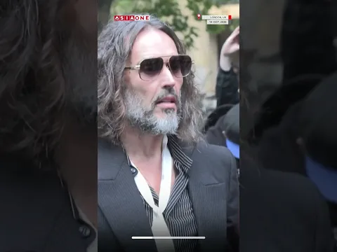 Russell Brand Arrives at Court for First Full Day of Rape Trial | Asia One News
