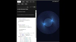 Learn creative coding with Art Coding Lab
