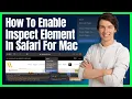 How To Enable Inspect Element In Safari For Macbook