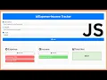 JavaScript Project Tutorial - How To Create an Expenses And Incomes Tracker App Using JavaScript