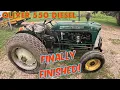 Late OLIVER 550 Diesel Finally Finished