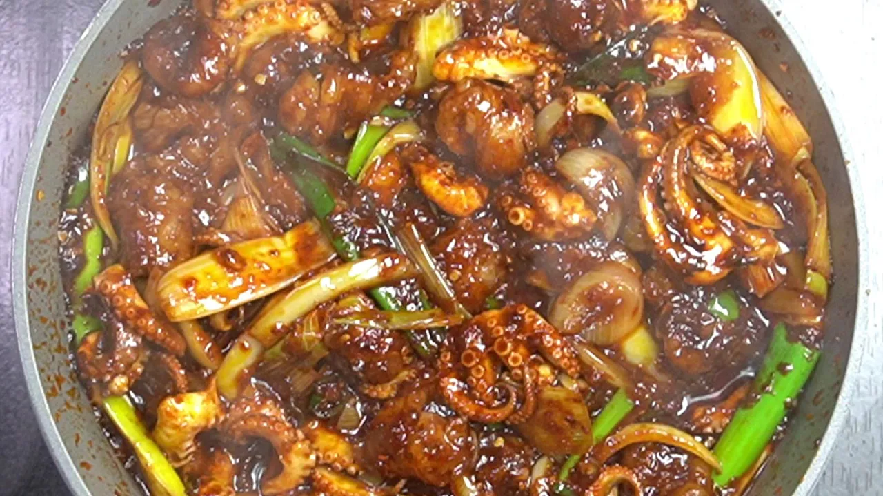 대창 쭈꾸미 볶음