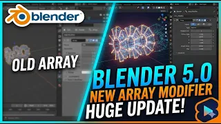 Blender 5 0 New Array Modifier Explained