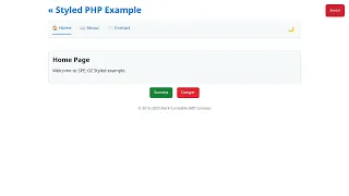 SPE Chapter 02 - Styled CSS Variables Dark Mode Toast Notifications