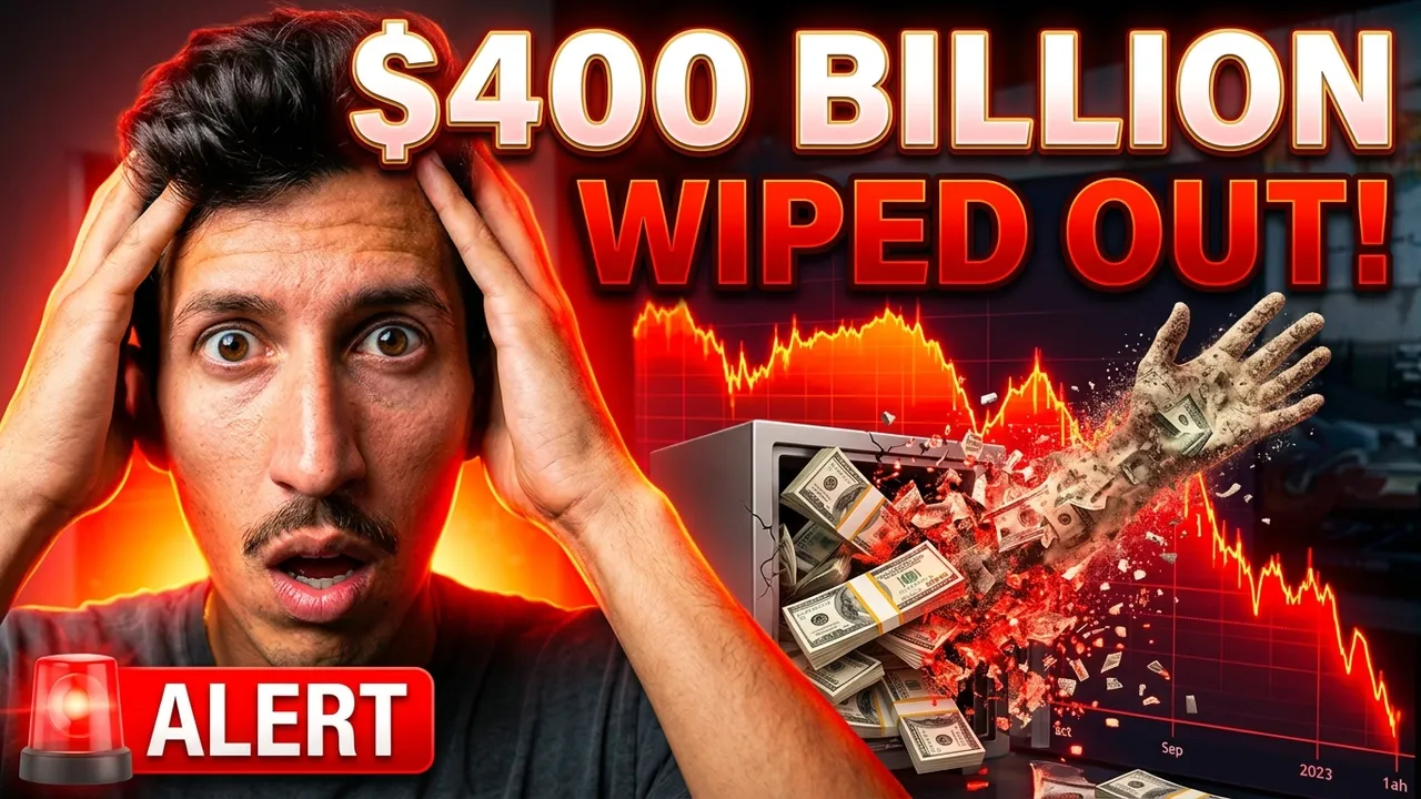 ALERT: Over $400 Billion Has Been Wiped Out From US Markets