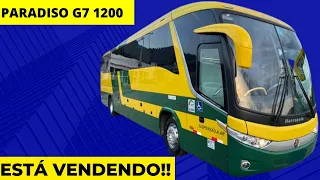 CONFORTO É ISSO!! 38 LUGARES, MARCOPOLO PARADISO G7 1200,  LEGÍTIMO EXPRESSO BRASILEIRO À VENDA.