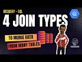How to use SQL JOINS to merge data from multiple tables BigQuery