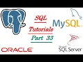 SQL Tutorials - Count Apples and Oranges