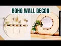 EASY Boho Wall Decor Ideas HIGH IMPACT FOR CHEAP