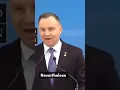 Download Lagu Andrzej Duda strong Words 🇵🇱 #war #shorts #foryou #duda #nato