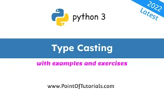 Type casting in Python Data Type Conversion in Python Convert Variable Data Types